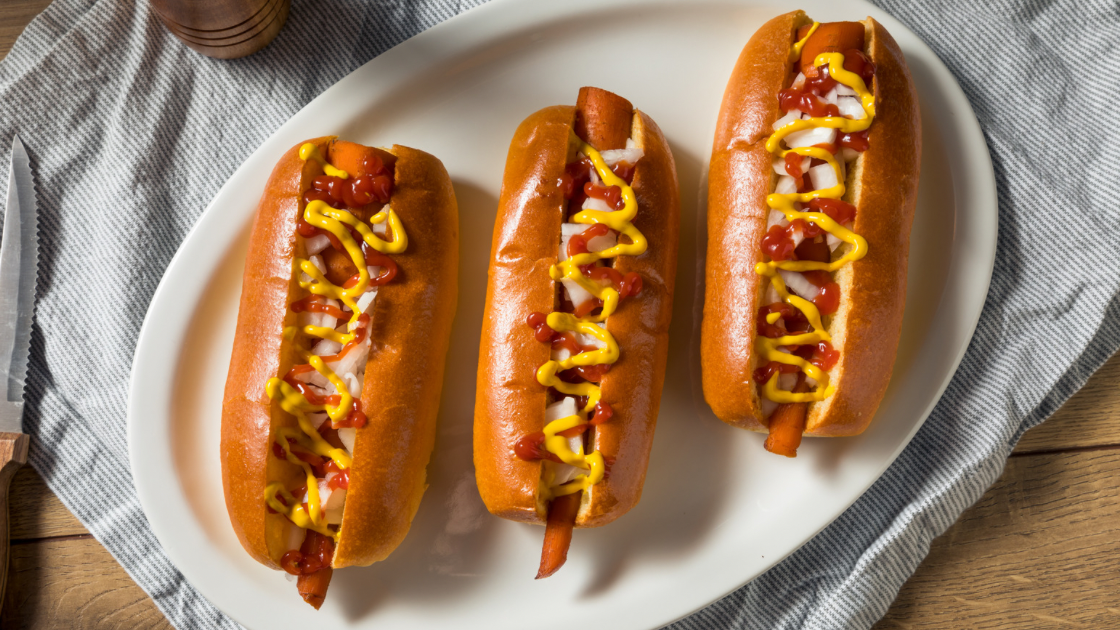 Vegetarian and Vegan Carrot Hot Dogs
