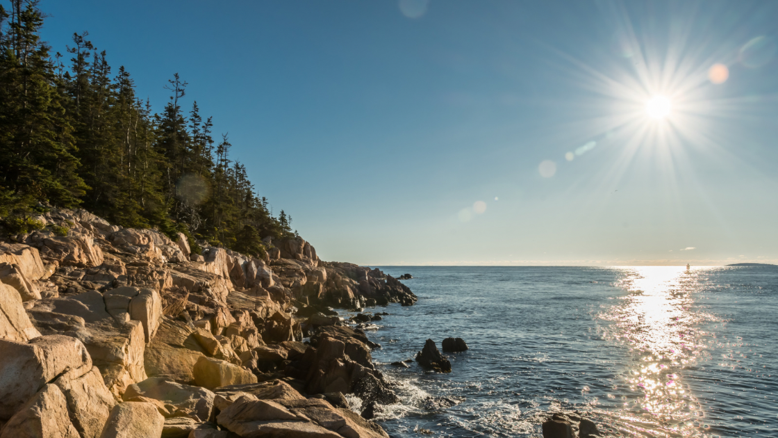 Image of the coast of Maine