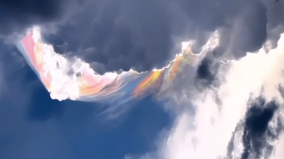 Nacreous Clouds, Or Ice Polar Stratospheric Clouds